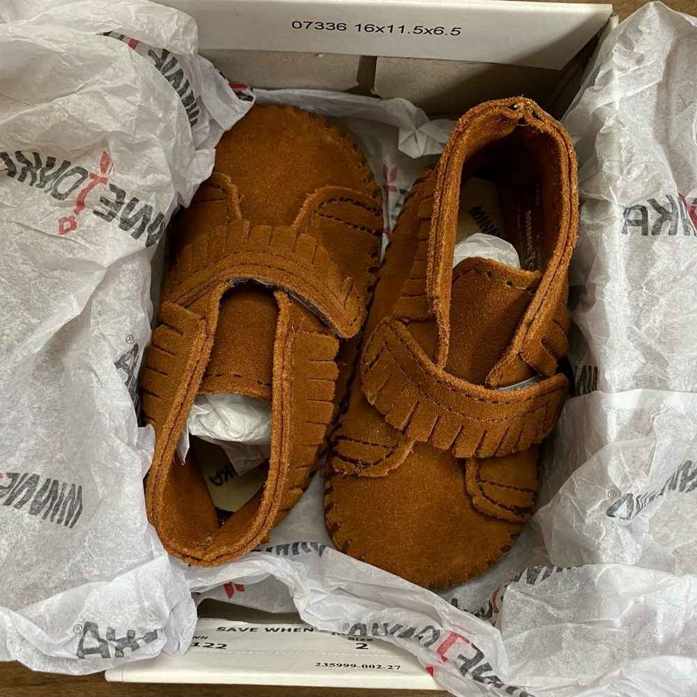 Minnetonka baby moccasins